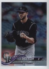 2018 Topps Rainbow Foil Tyler Anderson #668 01mu