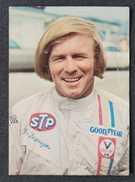 1972 STP Corporation Fred Lorenzen NASCAR Rookie Card