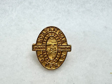 Korean War Veteran 50 Years USA Made Gold Tone Lapel Pin
