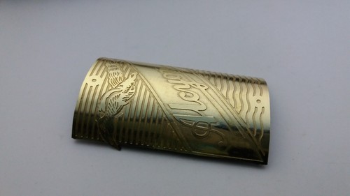 ALCYON Brass head badge emblem for most bicycles restoration (Free shipping) - Picture 2 of 5