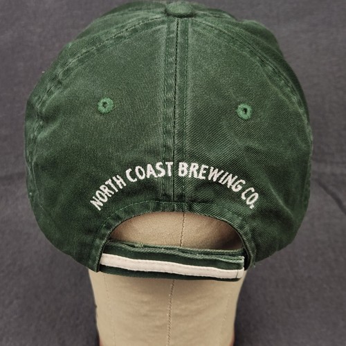 North Coast Brewing Old No. 38 Stout Hat Adjustable Embroidered Green Cap Beer - Picture 3 of 9