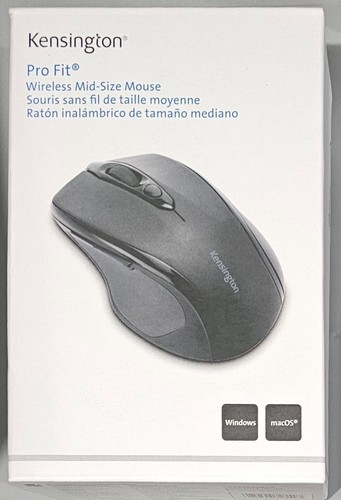 Kensington Pro Fit Wireless Mid-Size Mouse - Model #: K72354US