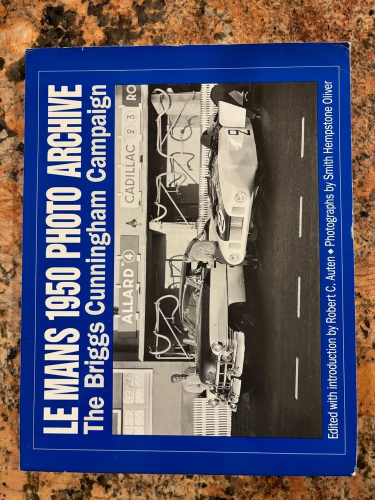 Le Mans 1950 Briggs Cunningham Campaign Photo Archive by Robert Auten - Good Condition