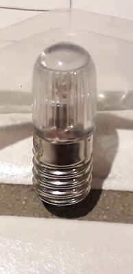 GE Aster 666341 Signal-Kleinröhrenlampe 10x28mm E10 220-240V. Neu und unbenutzt.