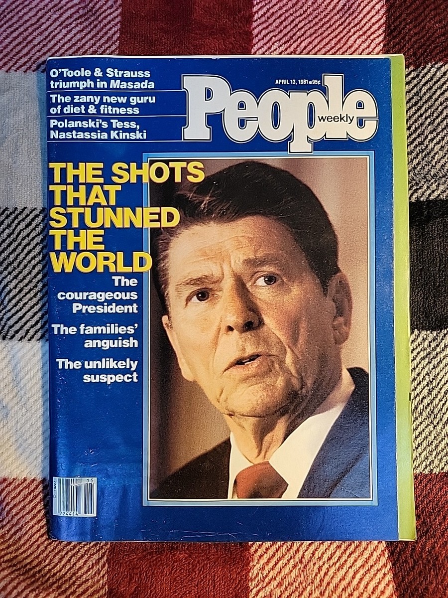 別冊+act. : CULTURE SEARCH MAGAZINE Vol.13 People Magazine APRIL 13 1981 (UNREAD - NO LABEL) - RONALD REAGAN