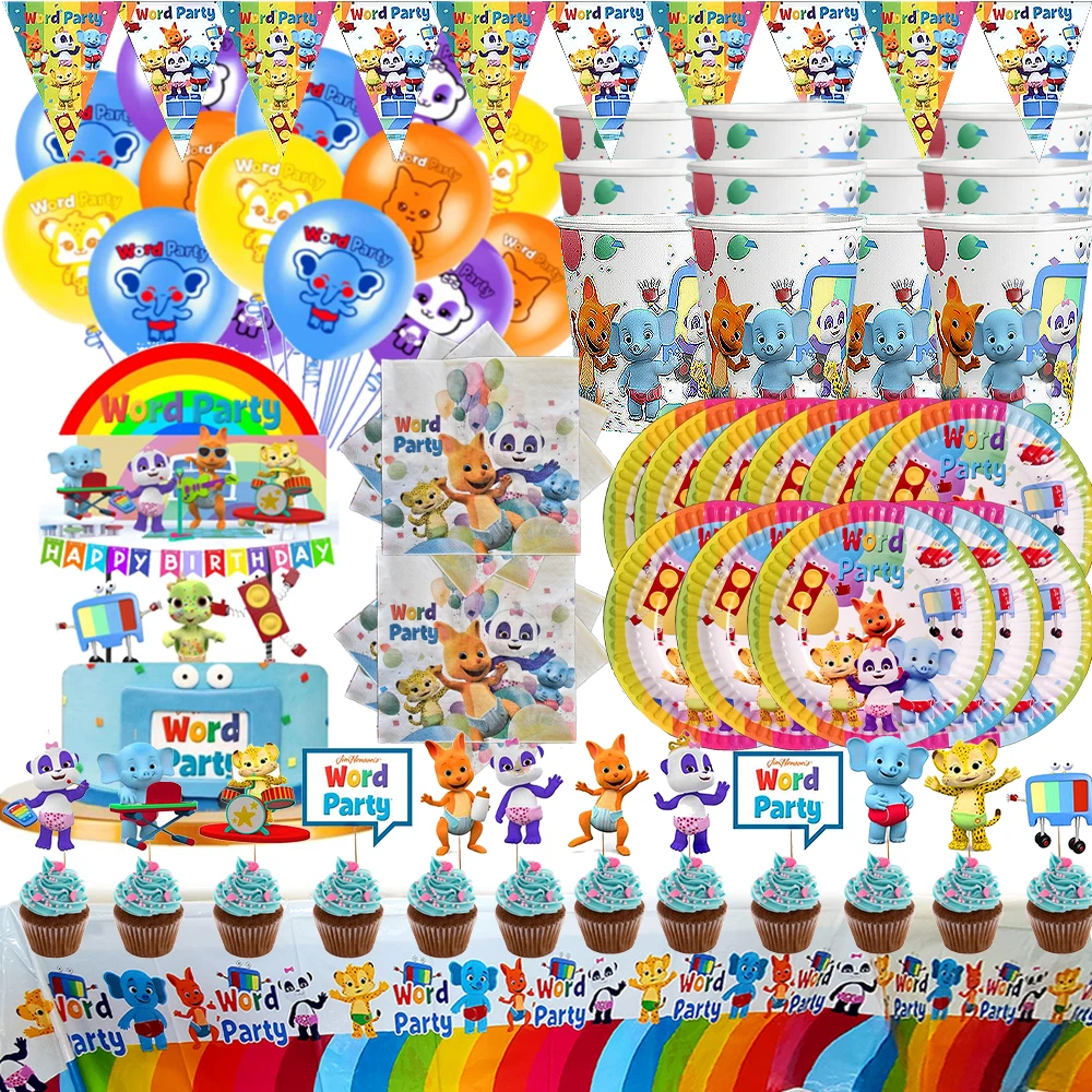 Word party decorations deals