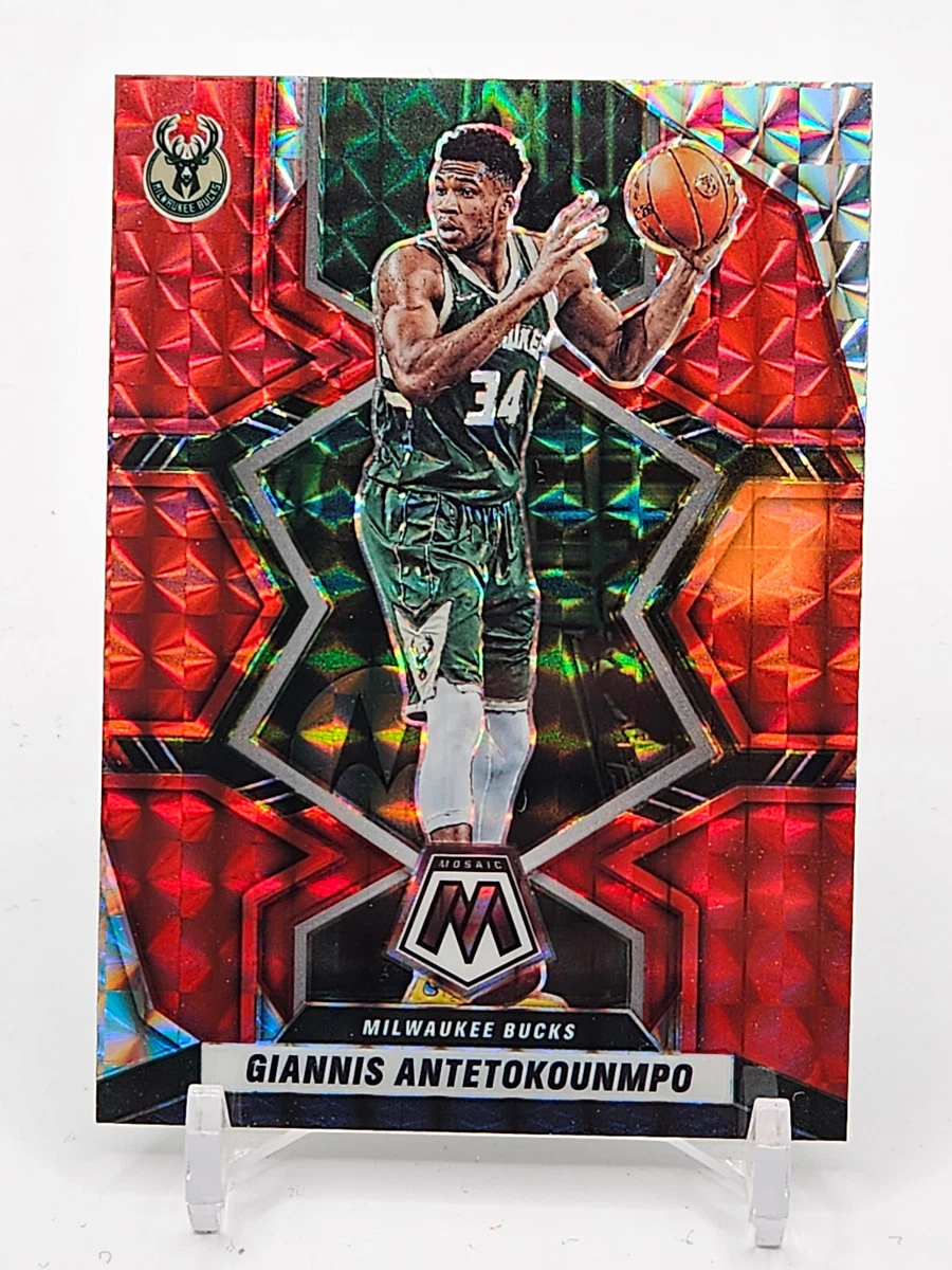 2021-22 Panini Mosaic - Giannis Antetokounmpo #98 for sale | eBay