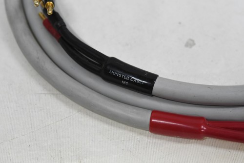 Monster Cable M1 Sonic Reference Standard Speaker Cable With MicroFiber ~6 Foot - Picture 2 of 11