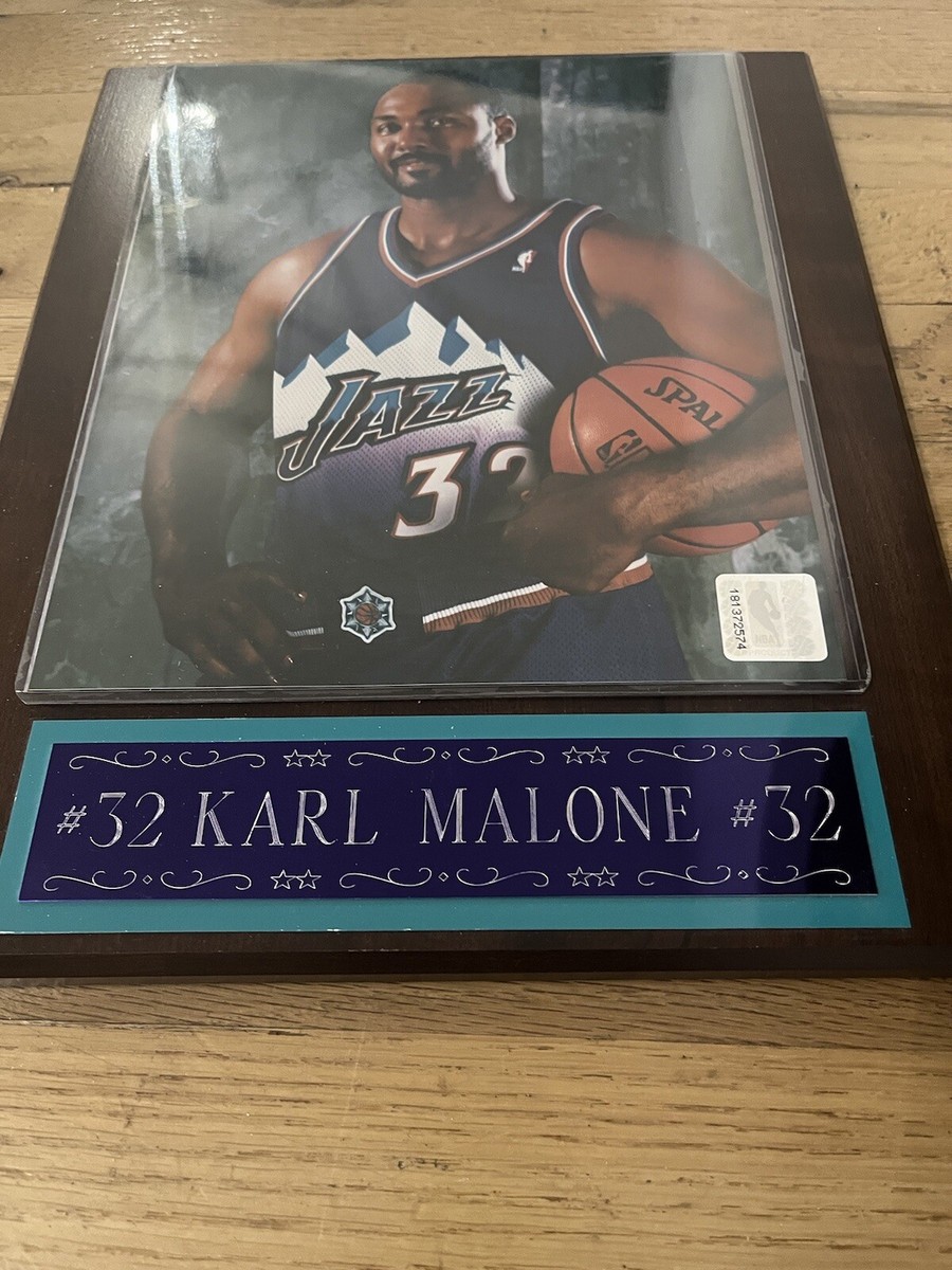 NBA Karl Malone 100枚限定③ Karl Malone #32 Utah Jazz Plaque NBA Product 13”x 10 1/2” | eBay