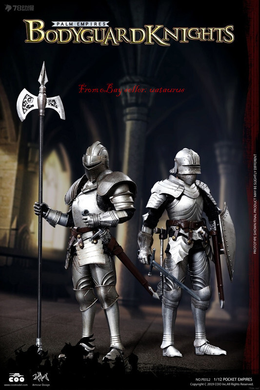 その他 PALM EMPIRES BODYGUARD KNIGHTS PE012 Coomodel Pe012 1/12 Palm Empires - Bodyguard Knights Double