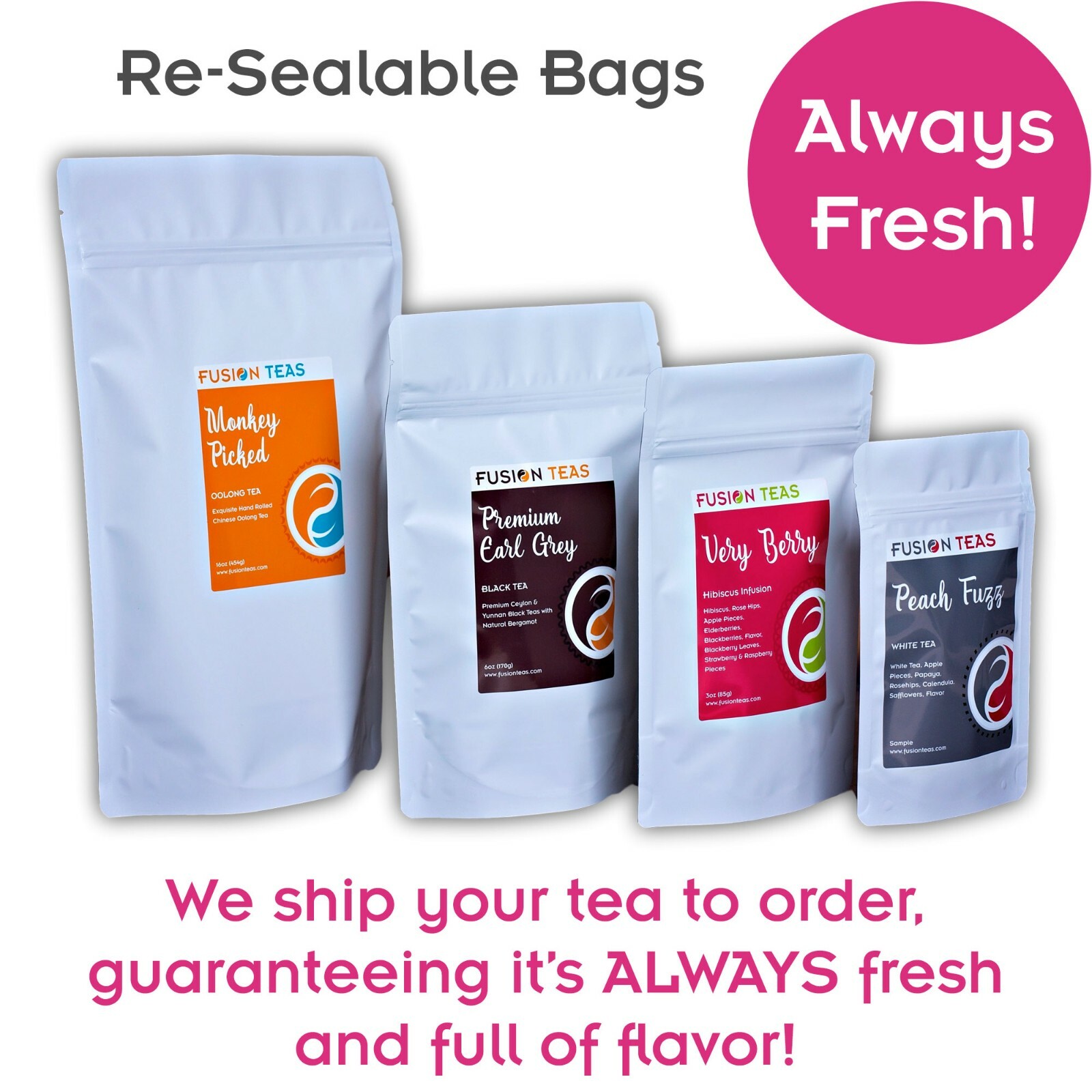 Passion Fruit Black Tea - Premium Loose Leaf Blend - Fusion Teas