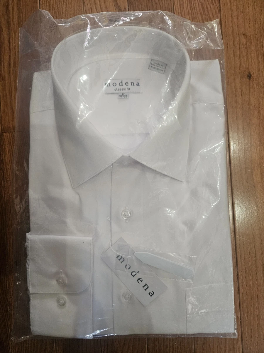 slim fit dress slacks Modena - Dress Shirt - Classic Fit - Poplin main image 0