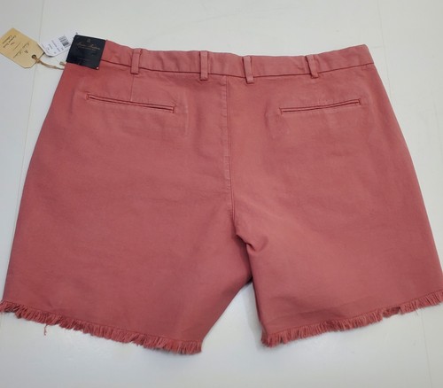 Brooks Brothers Bermuda Shorts Distressed Desert Red Men's Waist 40 NWT - Picture 2 of 16