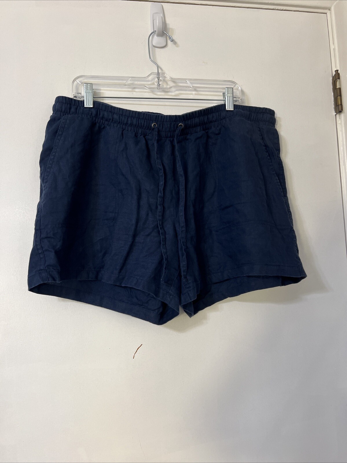 Amazon Essentials Women Drawstring 100% Linen Ble… - image 1