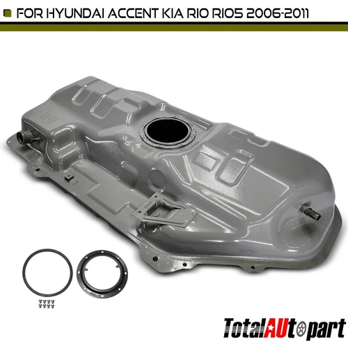 12 Gallons Fuel Tank for Hyundai Accent Kia Rio Rio5 2006 2007 2018-2011 1.6L