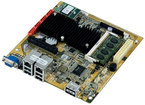 QNAP QA43 20006-A01049-YS-RS 1GB RAM Motherboard For QNAP TS-459 Pro II V2.1 - 第 1/2 張圖片