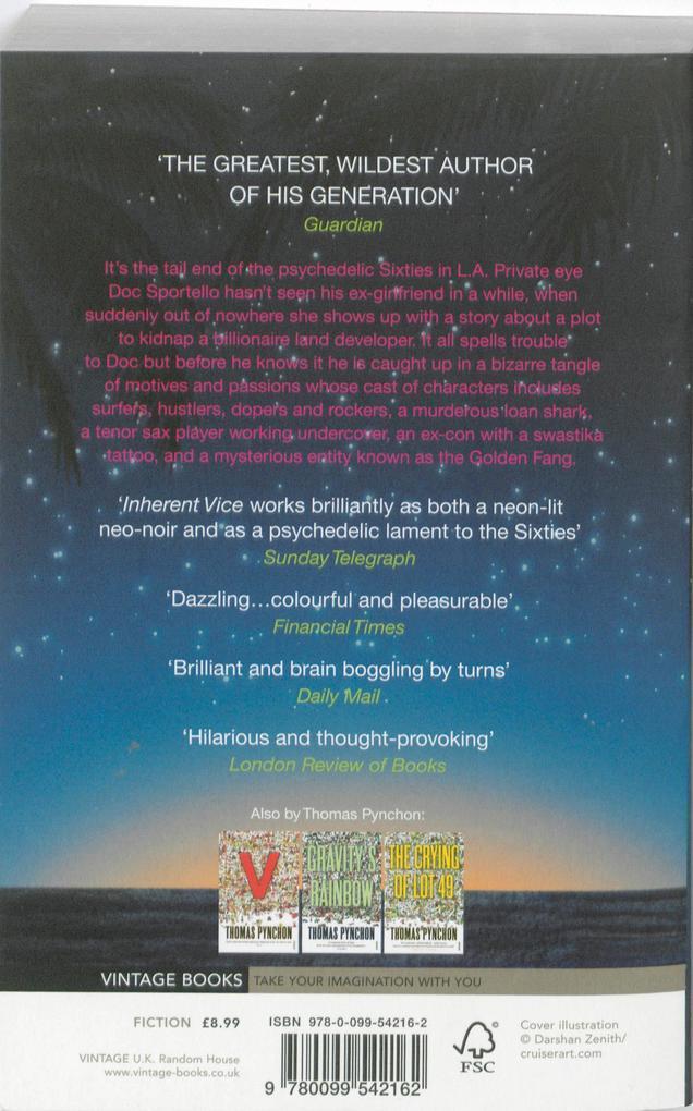 Thumbnail - Inherent Vice | Thomas Pynchon | Englisch