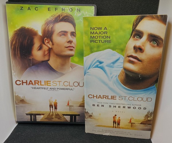 Charlie St. Cloud (2010) DVD & Movie Tie-in Paperback Lot Of 2 Zac Efron