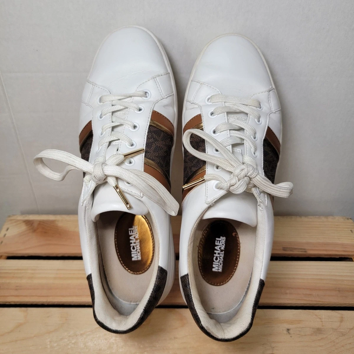Michael Kors Brown Tennis Shoes for Women for sale | eBay