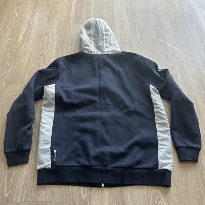 Puma x BMW Motorsport Full Zip Hoodie Sweater Jacket Mens Size XL