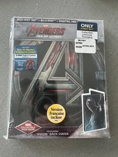 Avengers Age Of Ultron Steelbook Best Buy Exclusive Blu Ray 3D