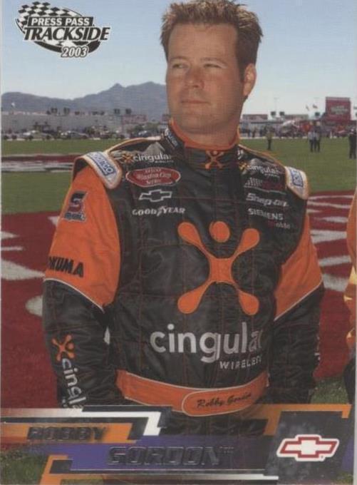 2003 Press Pass Trackside - Robby Gordon #21 - 1 of 1