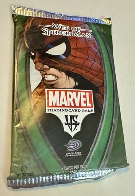 2004 Marvel Web of Spider-Man VS System Trading Card Game Pack - Spider-Man