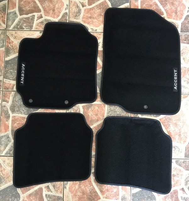 Hyundai Accent 20122018 Set Floor Mats Custumized Original Cut eBay