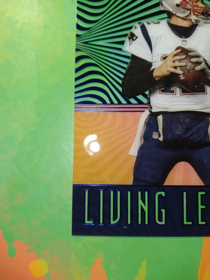 Tom Brady 2018 Illusions Ser#/149 Blue Acetate Refractor - Image 4 of 4