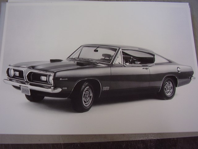 1969 Plymouth Barracuda 1/18シルバー　稀少品 Amazon.com: Resin Car Vehicle Model Fit for Plymouth