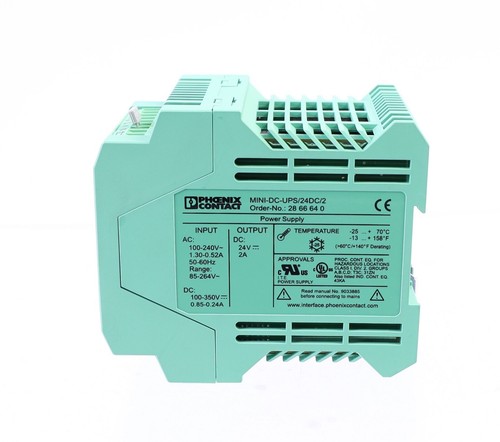 PHOENIX CONTACT MINI-DC-UPS/24DC/2 2866640 ! NEW ! - Picture 7 of 14