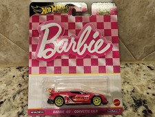 Barbie 65th Pink Corvette C8.R Hot Wheels Pop Culture