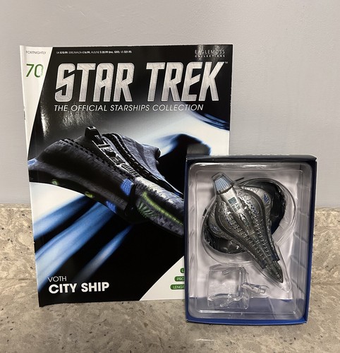 Eaglemoss Hero Collector – Voth City Ship Modell, Handbemalt, Mit Detail-Magazin, Star Trek Sammlerstück
