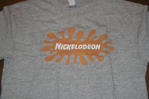 NICKELODEON Nick Logo Gray XLT T-Shirt Chest: 47" NEW Mens XL Tall - Picture 4 of 6
