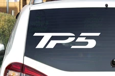TP5 Logo Taylormade - CNC cut Decal Vinyl Sticker Pic from 12 colors!