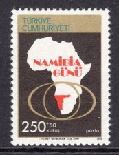 Turkey Scott #B151 VF MNH 1975 Namibia Day