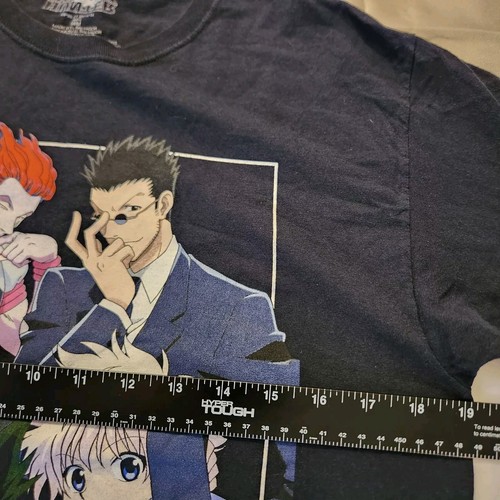 Hunter X Hunter Anime Shirt Men M HxH Graphic T Shirt Skater Goth Grunge Y2K - Bild 4 von 5