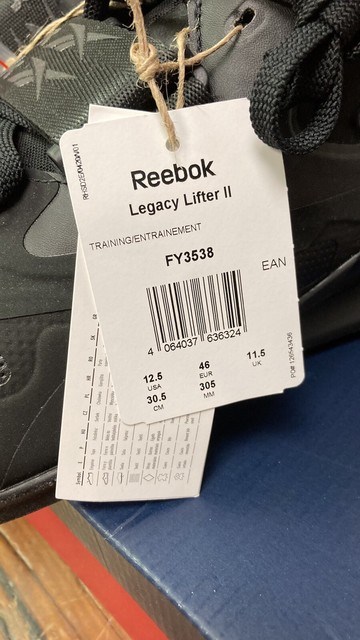 Size 12.5 - Reebok Legacy Lifter II 
