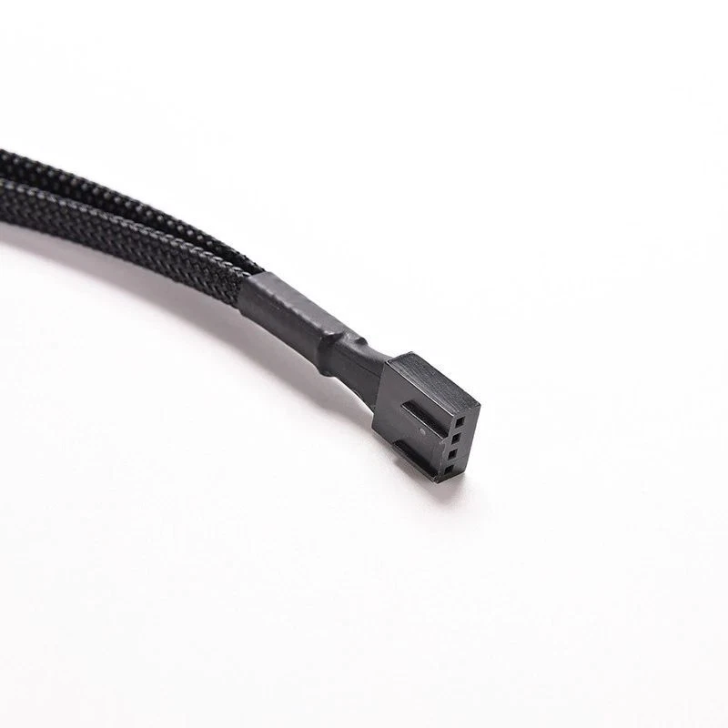 Lüfter Verteiler Splitter 1x Buchse 2x Stecker Y Kabel 4 PIN Adapter 30CM - Bild 2 von 4