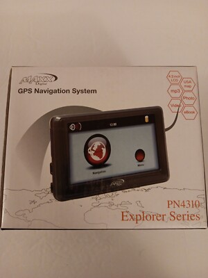 Maxx Digital PN4310 Explorer Series GPS Navigation / Portable Media Player 