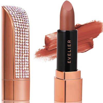EVELIER Galaxy Lipstick 08(Cinnamon & Spice) Intense Hydration for All Day Cover