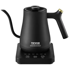 VEVOR Electric Gooseneck Kettle Temperature Control Coffee Tea Kettle 1L 1200W