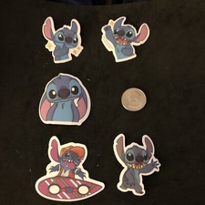 Disney Stickers - Lot of 5 Stitch Stickers - Lilo and Stitch