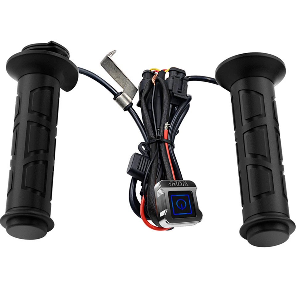 Calentador de manillar de invierno temperatura ajustable para motocicleta Foto 3 de 4