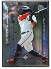 J870 HELIOT RAMOS RC 2022 BOWMAN TRANSCENDENT 48/50 GIANTS #24