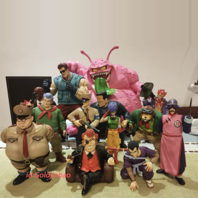 JacksDo Red Ribbon Army Full Set 1-8 General Blue Colonel Violet