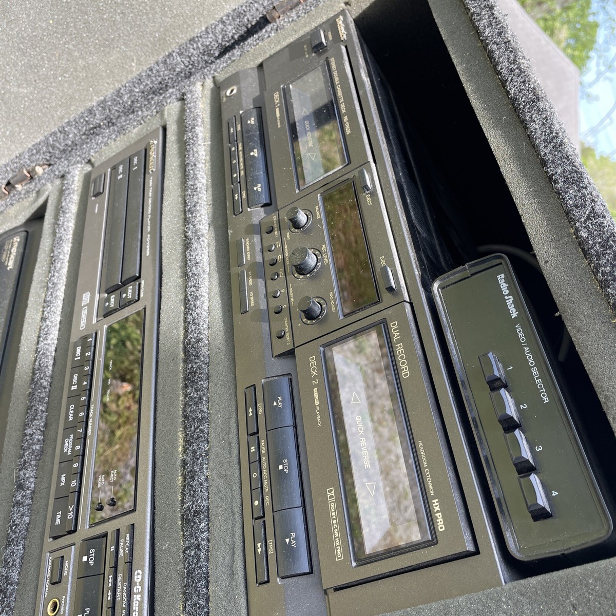 Technics HX-PRO RS-TR535 Double Stereo Cassette Deck Dual Record