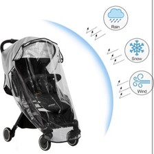 Clear Stroller Rain Cover, Universal Travel W...
