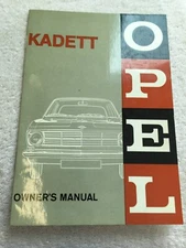 NOS 1965 Opel Kadett Owners Manual beautiful condition