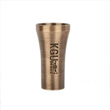 Trumpet mouthpiece booster RADIUS. KGUBrass. Antique Bronze Lacquer